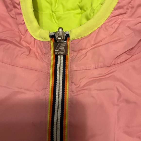 K-WAY FOR J.CREW CREWCUTS REVERSIBLE DOWN JACKET. SIZE: 14- 16. - Picture 11 of 12